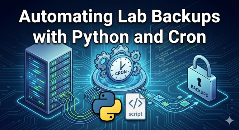 Automating Lab Backups with Python and Cron
